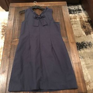 TALBOTS BOW BACK Dressed with Ruched Collar